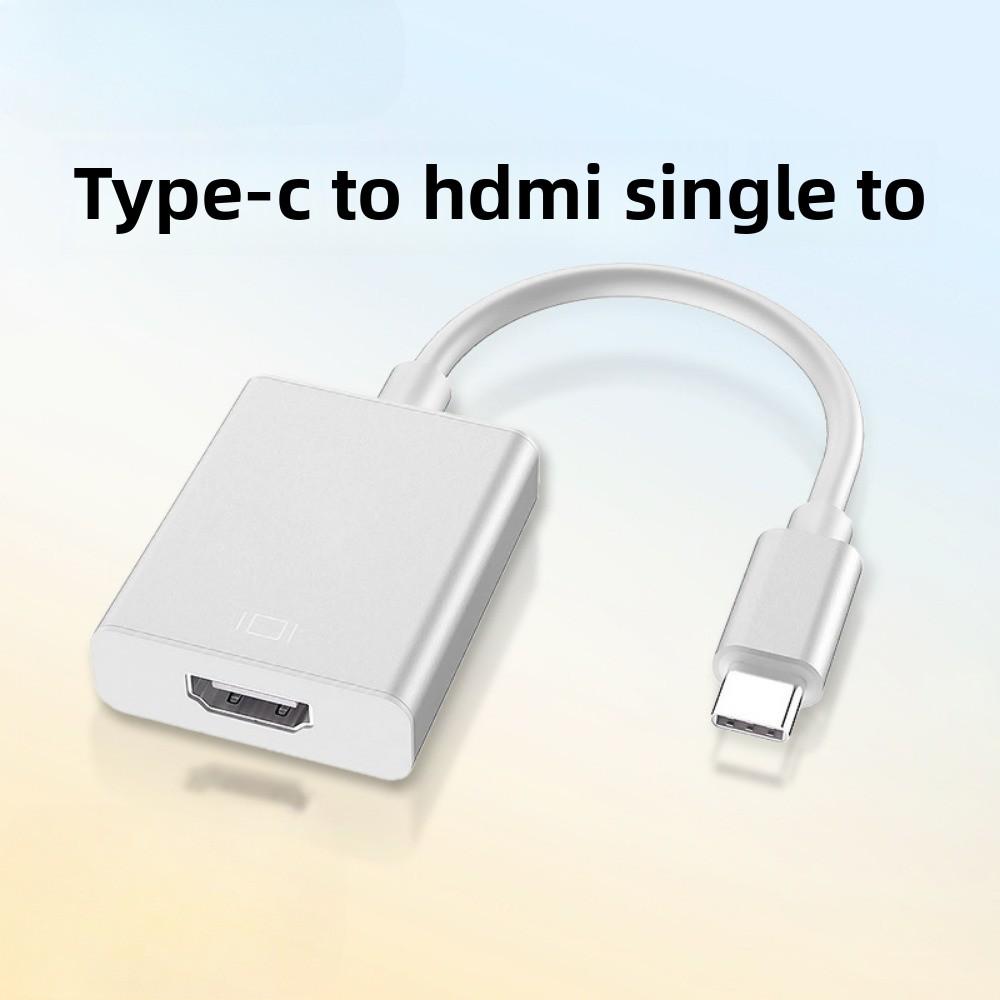 4K30 Type C to HDMI Dock USB C Hub 3 in 1 Adapter for Laptop with Multi Function