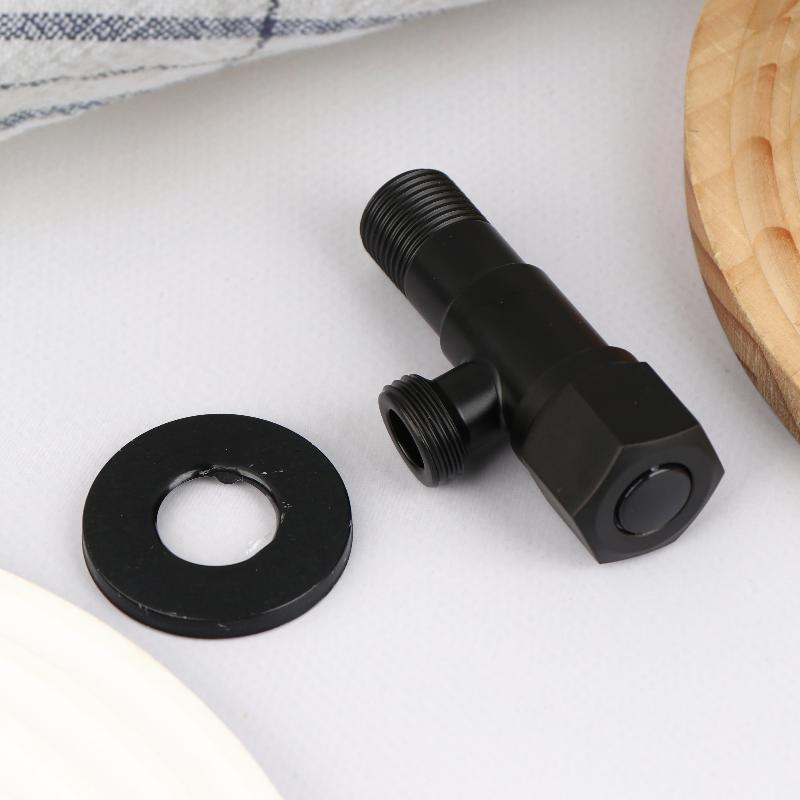 Stainless Steel Bathroom Quick Opening Triangle Valve Accessories 2 Way Angle Valve Bath Bidet Sprayer Toilet Shower Head Parts