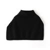 Cross-Stitch Button-Up Shawl for Women - Autumn/Winter Warm Knit Wool Scarf & Pullover Outerwear