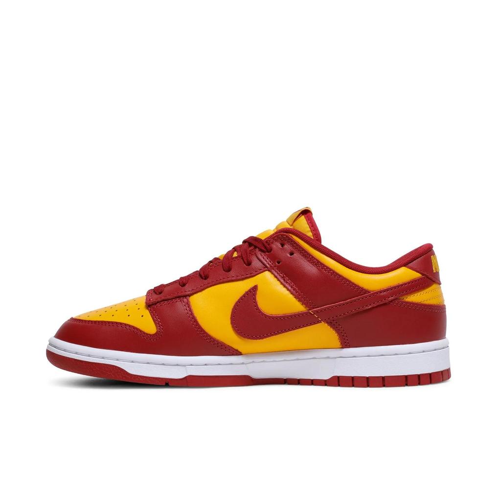 Nike Dunk Low 'USC' (Unisex) Midas Gold / Tough Red / White Skate Shoes DD1391 701