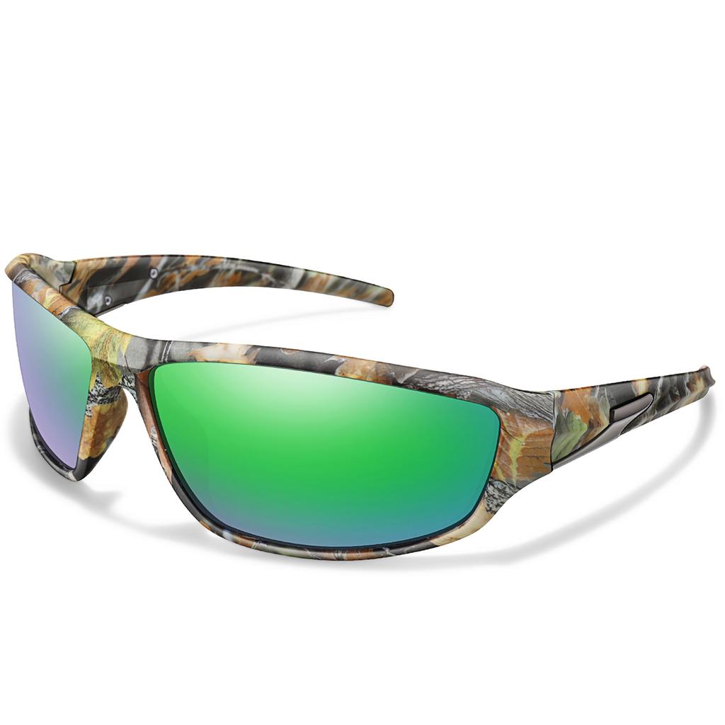 Lunettes de soleil de pêche polarisées UV400 pour hommes femmes Lunettes de sport Vélo Course à pied Randonnée Extérieur