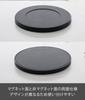 Yamazaki Magnetic Silicone Pot Tower Heat Dishwasher Attaches to Pot Bottom for Easy 10319 Holder, Round, Black, W16.1×D16.1×H1.2cm, Series,