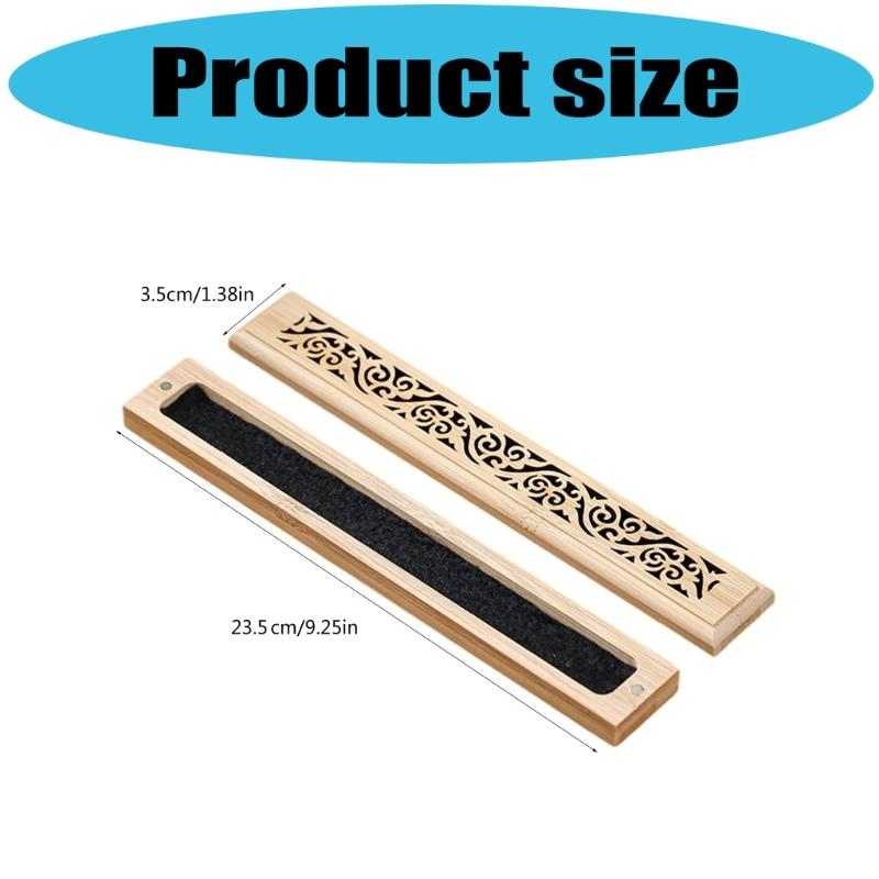 Wood Incenses Burners Holder Aromatherapys Room Freshener Fragrances Incenses Stick Burners Ashes Catchers Home Decors