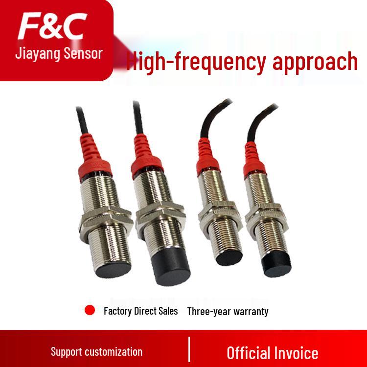 Jiazhun High Precision Three-Wire Inductive Proximity Sensor Series NPN Output FSCM1808