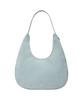 EMIS Suede Shoulder Bag-Ash Blue