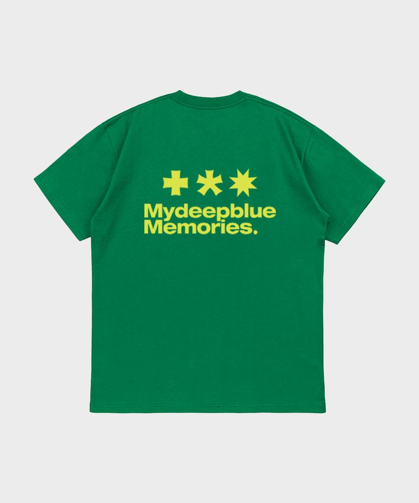 Maidibbeullumemolijeu Mm Symbol Logo T-Shirts (Green)