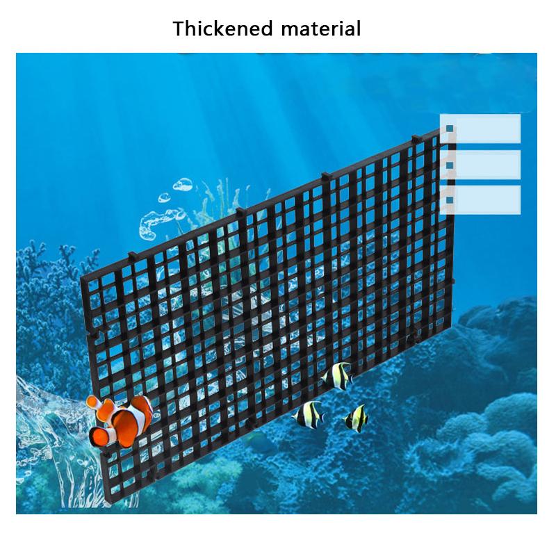 Isolation Board Grid Aquarium Fish Tank Accessory Undergravel Bottom Plate Tray 30*15cm Seperator Divider Board Net