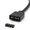 5V 3 Pin ARGB Extension Splitter Cable 5V 1 Female to 3 Male 3 Pin ARGB Adapter Cable For Computer ARGB Synchronization