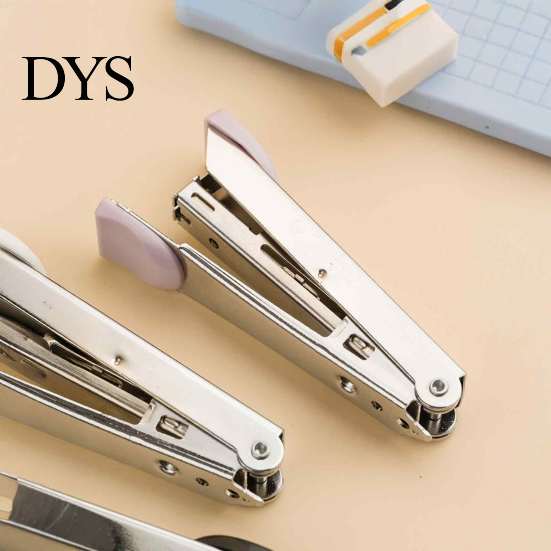 Lightweight School Supplies Portable Handheld Stapler, Metal Ergonomic Binding Tool, Compact Stapling Tool for Office And Documents Machine