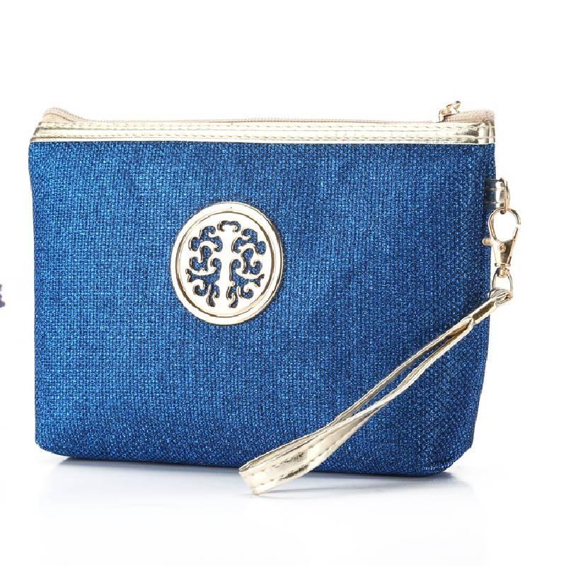 

Toiletry Cosmetic Bag Multifunction Makeup Storage Pouch Case Travel Fashion синий