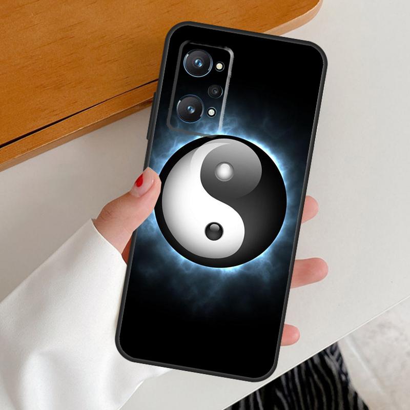Eight Diagrams Taiji Yin Yang For Realme C53 C51 C55 C67 C30 C31 C33 C35 C21Y C25s GT5 9 10 11 12 Pro Plus GT Neo 6 Case