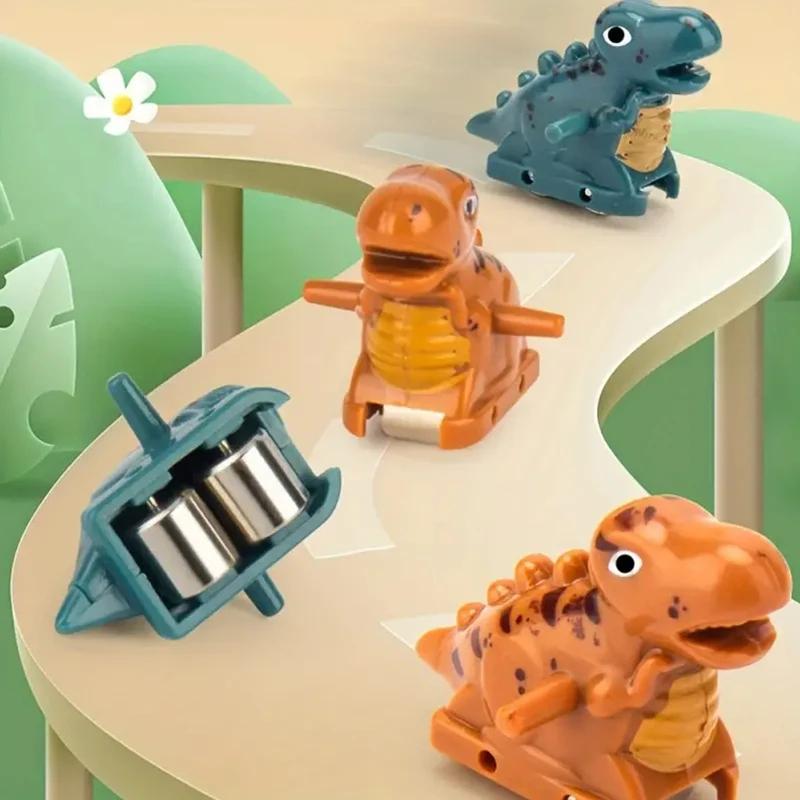 Dinosaur Electric Climbing Slide Toy With Music 3 Dinosaurs Puzzle Fun Car Track Set Interactive Play For Kids