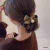 Elegant Bow Hair Clip - Large High-End Headdress for Women