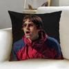 Popular Singer Liam Gallagher Cushion Cover Soft  EasyWash Pillow Case  Versatile for Couch Bed Travel and Office
