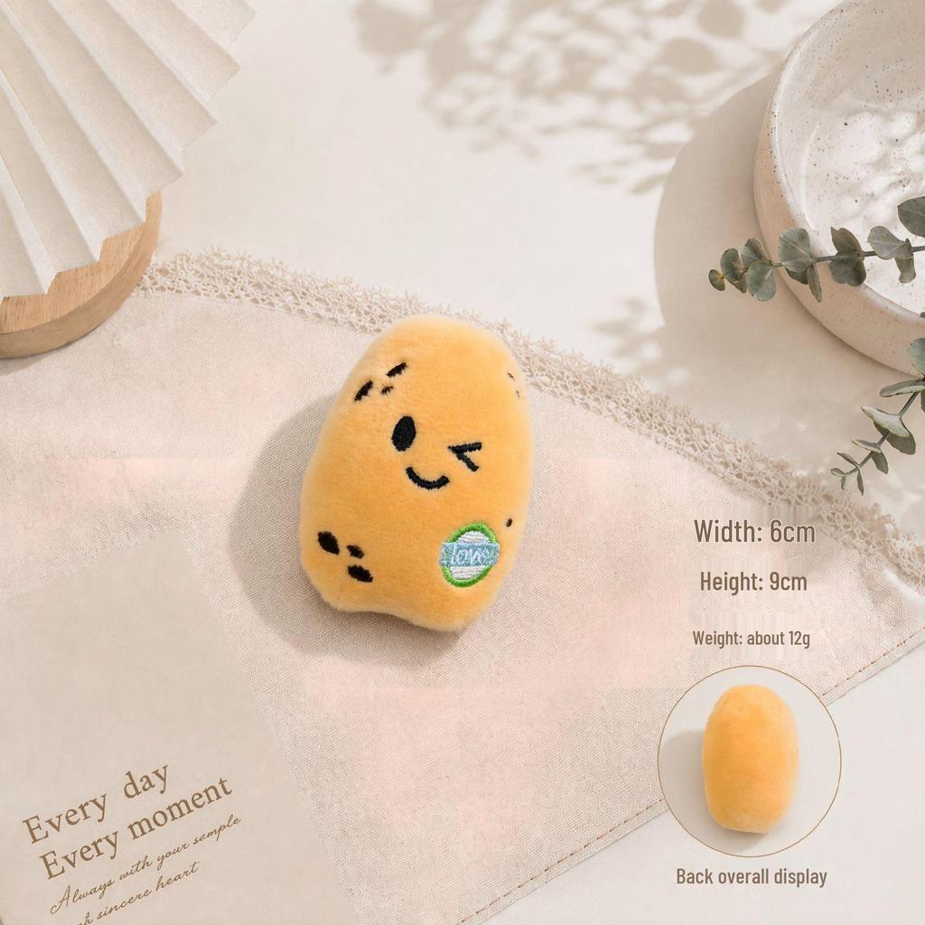 Adorable Southern Little Potato Plush Toy Pendant - Cute Backpack Ornament Gift