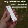 Reflective Cycling Pant Strap Reflective Cycling Trousers Band Safety Bicycles Ankle Band Pant Leg Cuffs Wrap Strap