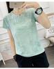 2025 Women's Ice Silk Short Sleeve T-shirt - Lightweight, Breathable & Quick-drying Casual Sportswear