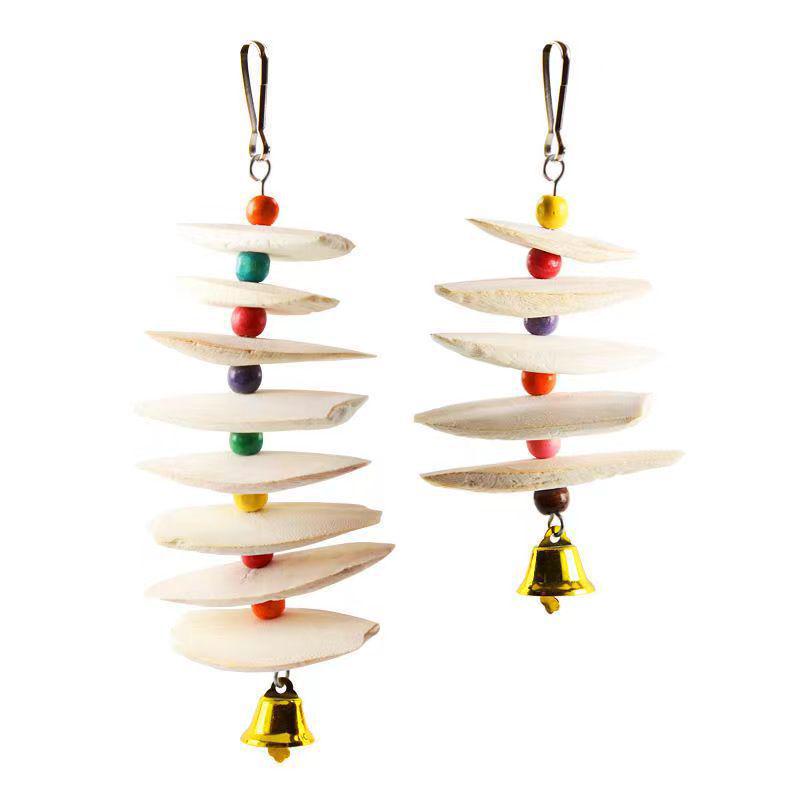 Cuttlebone Skewers: Calcium-Rich Bird Food & Chew Toys for Cockatiels, Parakeets, & Squirrels - Free Shipping