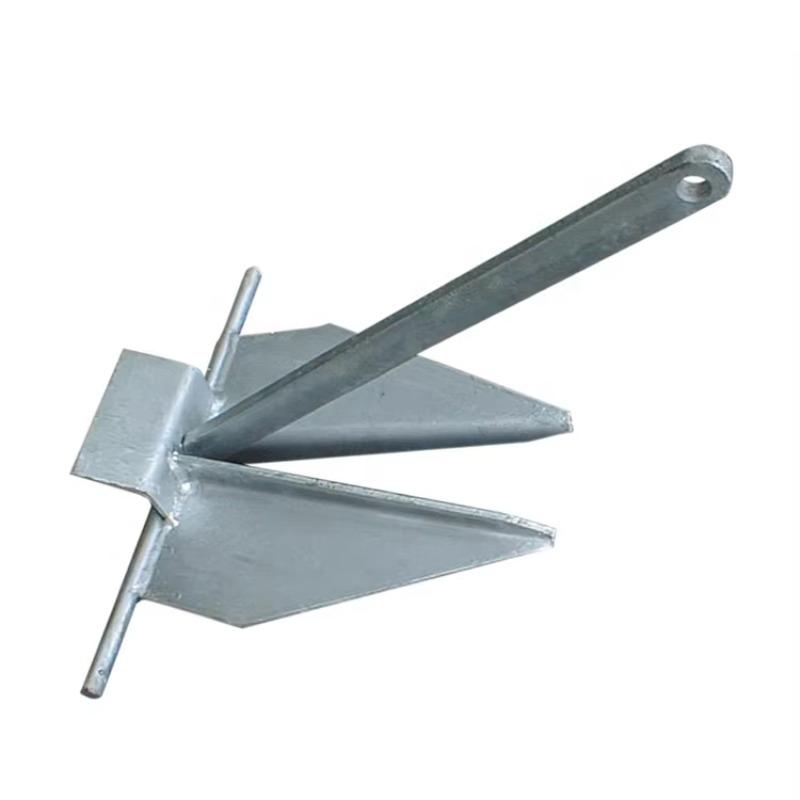 SSTT Boat Hot Dipped Galvanized Danforth Marine Ship Galvanized Danforth Anchor 10Kg/22LB