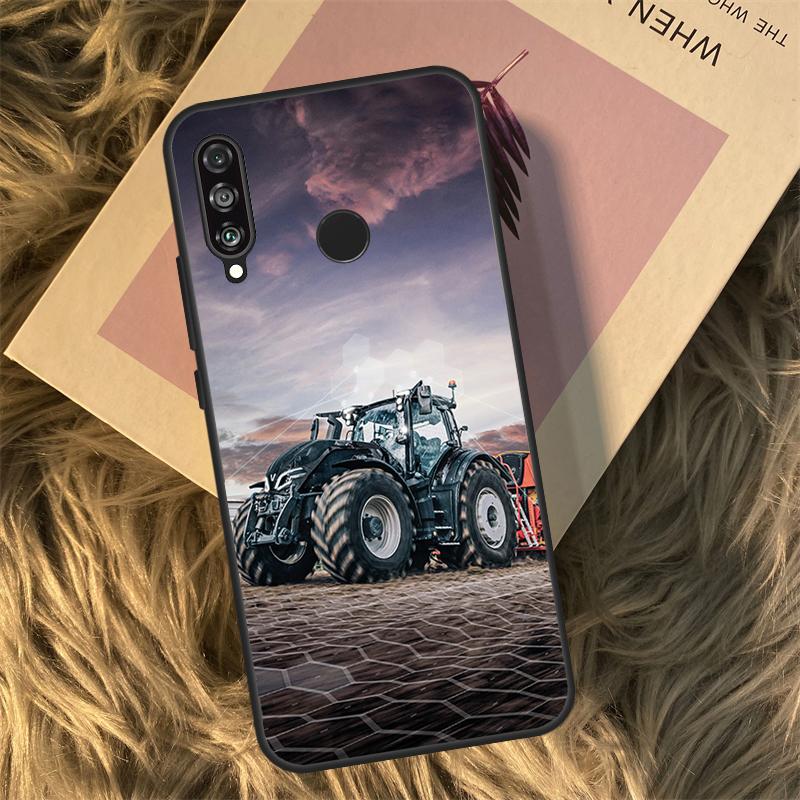 Farm Vehicle Tractor For Huawei Nova 11i 12i 3i 7i 8i 9 10 SE Y60 Y61 Y70 Y72 Y73 Y90 Y91 P20 P30 P40 Lite Case