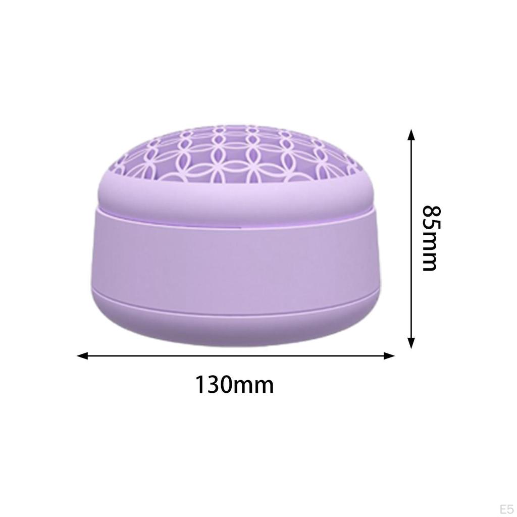 Brush Cleaner Mat Brushes Cleaning Tool Organizer Cosmetic Storage Box Makeup for