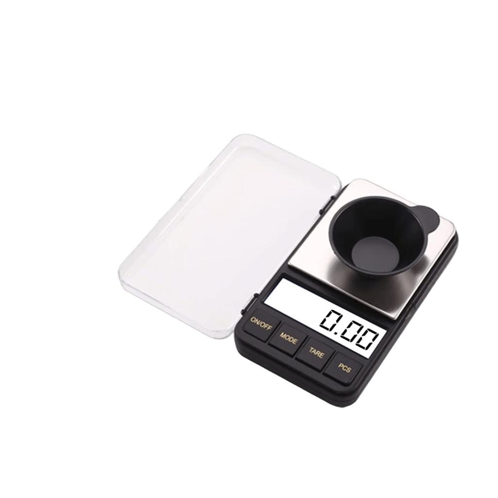 Atom XS Electronic Pocket Digital Scale 300Gms x 0.01Gms | Digital Jewellery Scale | Atom XS A 105 Pocket Scale.,Black And White