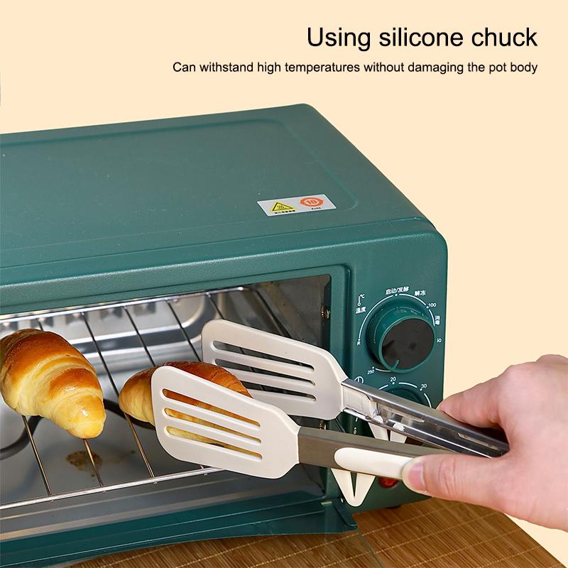 Clește Alimente Oțel Inoxidabil Clești Bucătărie Silicon Anti-Alunecare Clip de Gătit Clemă Instrumente Salată Grătar Accesorii Bucătărie