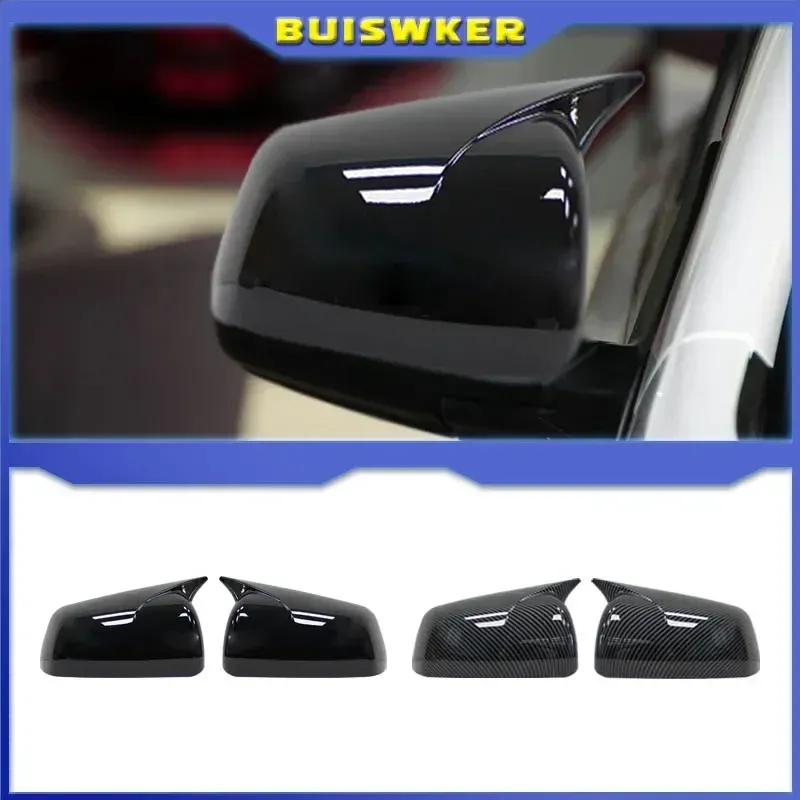 For Mitsubishi Lancer X 10 EX EVO 2013-2016 Side Door Rearview Mirror Cover Trim Shell Sticker Car Styling Accessories Auto Part