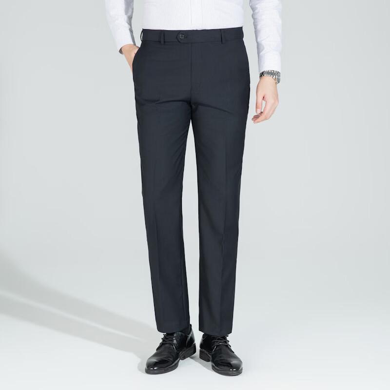 Playboy Men s Breathable Straight-Leg Casual Trousers 36