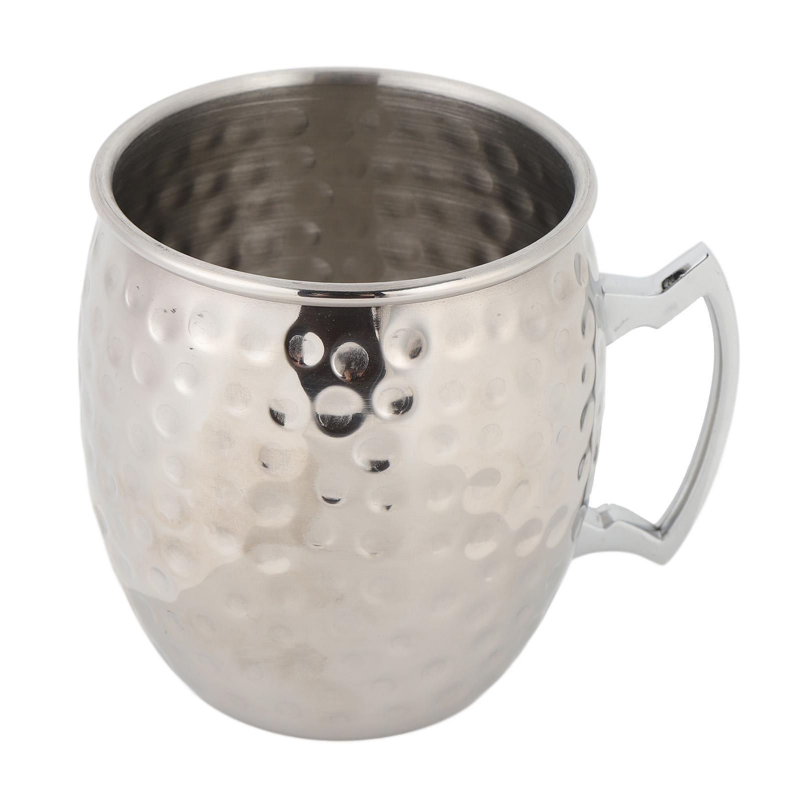 

Cocktail Mug 550ML Large Size 304 Stainless Steel Metal Drinkware Outdoor Cooling Cup Dishwasher Safe