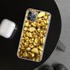 Fine Gold Pattern Printing Phone Case Cover for iPhone 11 12 13 Mini 14 15 Plus 16 Pro Max 17 Air 7 8 + SE Art Customized Fundas