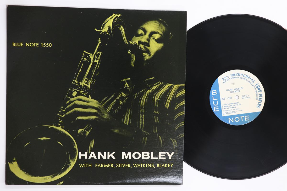 

LP Record HANK MOBLEY - Quintet BLP1550 BLUE NOTE 1972 US Jazz Used