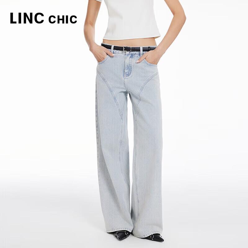 Jinyujie Women s High-Waist Straight-Leg Jeans 27