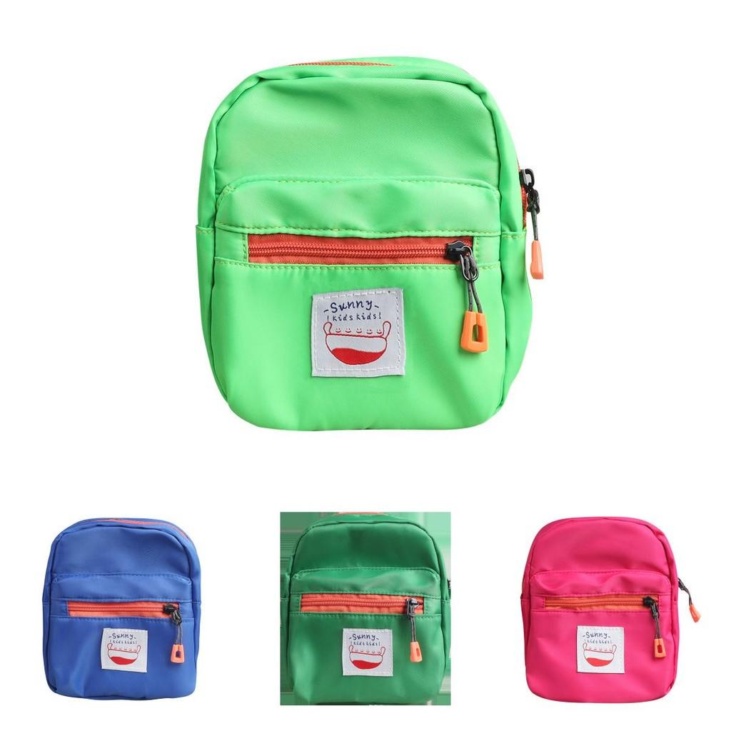 Bags Sunny Letter Cute Cartoon Kids Messenger Material Lightweight School Bag
