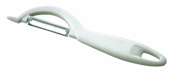 Eplucheur - PRESTO - Acier Inoxydable - Lame Dentée - Compatible Lave-vaisselle