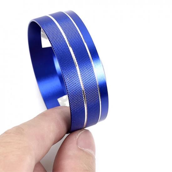 Car Console Air Condition Knob Blue Trim For Toyota Corolla Cross -2024