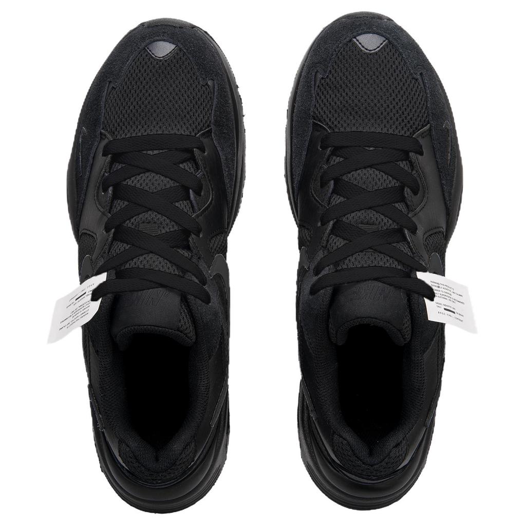 Nike Air Max Fusion Low Top Running Shoes Men's Black White Gray CJ1670-001(Team62-GXX)