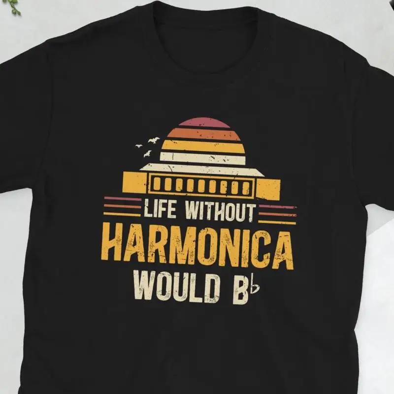 

Harmonica Lover Harmonicist Player T Shirt S разноцветный