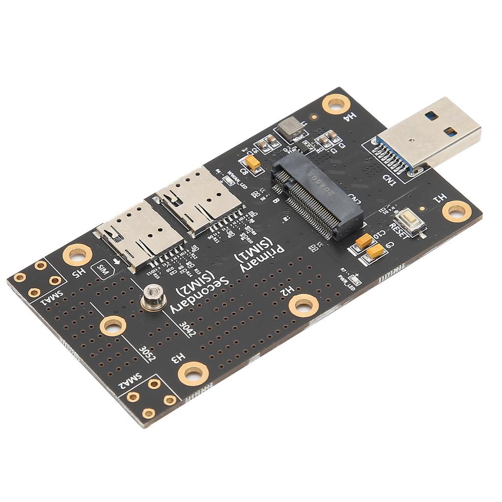 M.2 To USB 3.0 Adapter Push Connector for Dual SIM Card Slot Computer 3G 4G 5G Module