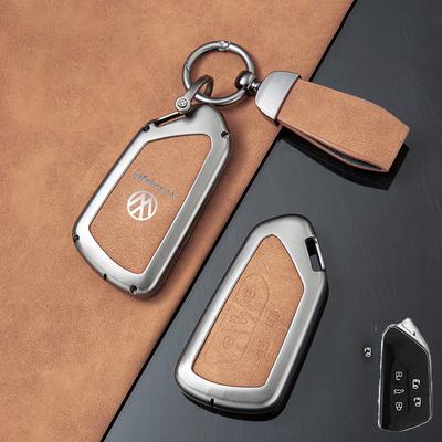 2026 Hot For VW VOLKSWAGEN Zinc Alloy Car Smart Remote Key Case Full Cover Protector Shell Fob For VW Volkswagen ID.3 ID.4 Golf