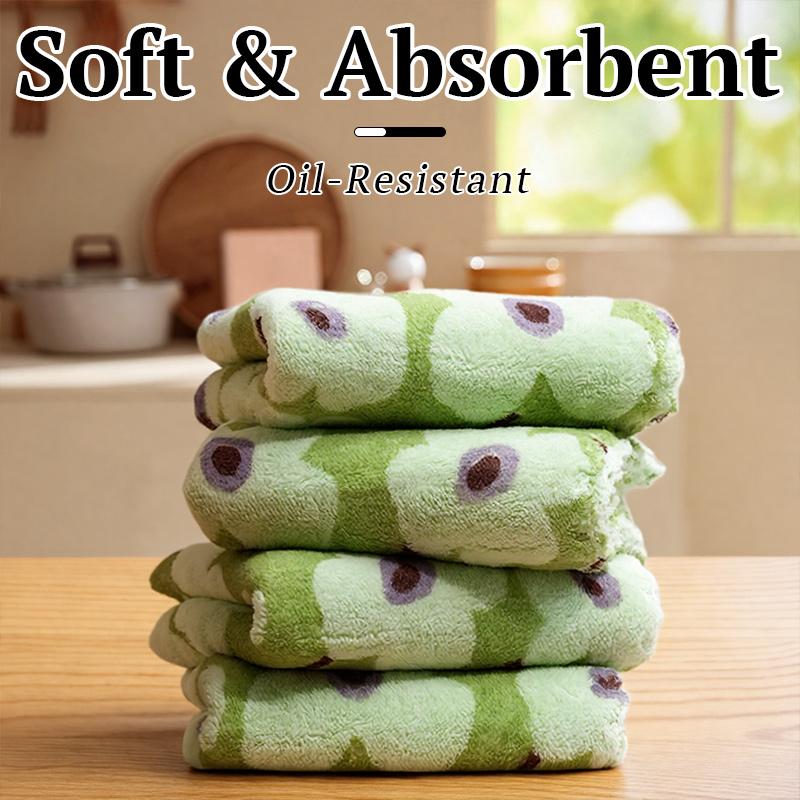 Nuovi Panni per Piatti, Panni da Cucina, Antiaderenti all'Olio e Altamente Assorbenti, Asciugatura Rapida, Riutilizzabili, Asciugamani da Cucina per Pulizia, Panno per Pulizia