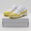 AH7860-107 Nike Air 11 Retro Low Yellow Snake Skin Gold (Women's)
