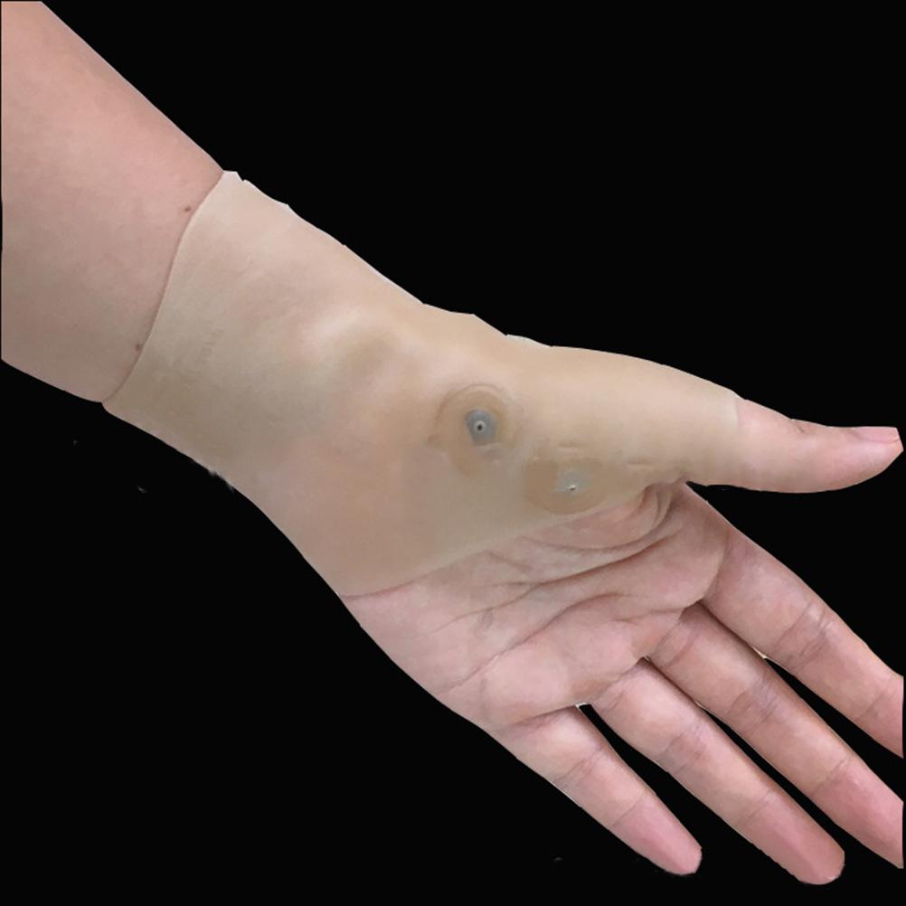 Manyetik Bilek El Başparmak Destekli Eldivenler Jel Artrit Basınç Düzeltici Masaj Eldivenleri