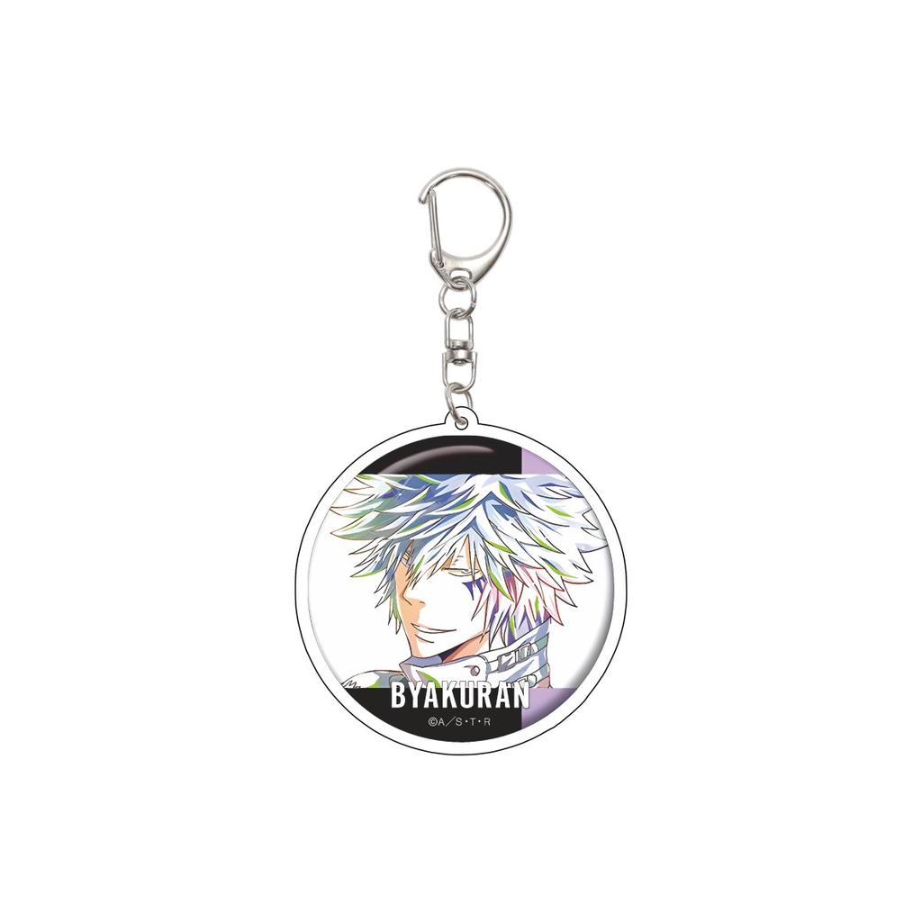 55MM Anime Katekyo Hitman Reborn Schlüsselanhänger Sawada Tsunayoshi/Gokudera Hayato/Lambo Schlüsselanhänger Acryl-Modellplatte Weihnachtsgeschenke
