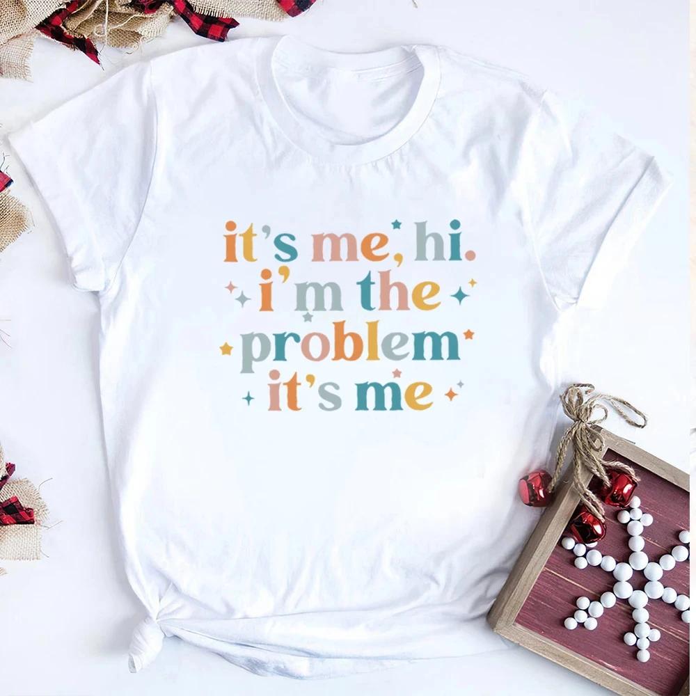 Hi I'm The Problem It's Me T-Shirt Anti Hero Taylor Music Inpired Shirt Meet Me At Midnight Tees Vintage Graphic Tee Fans Tops