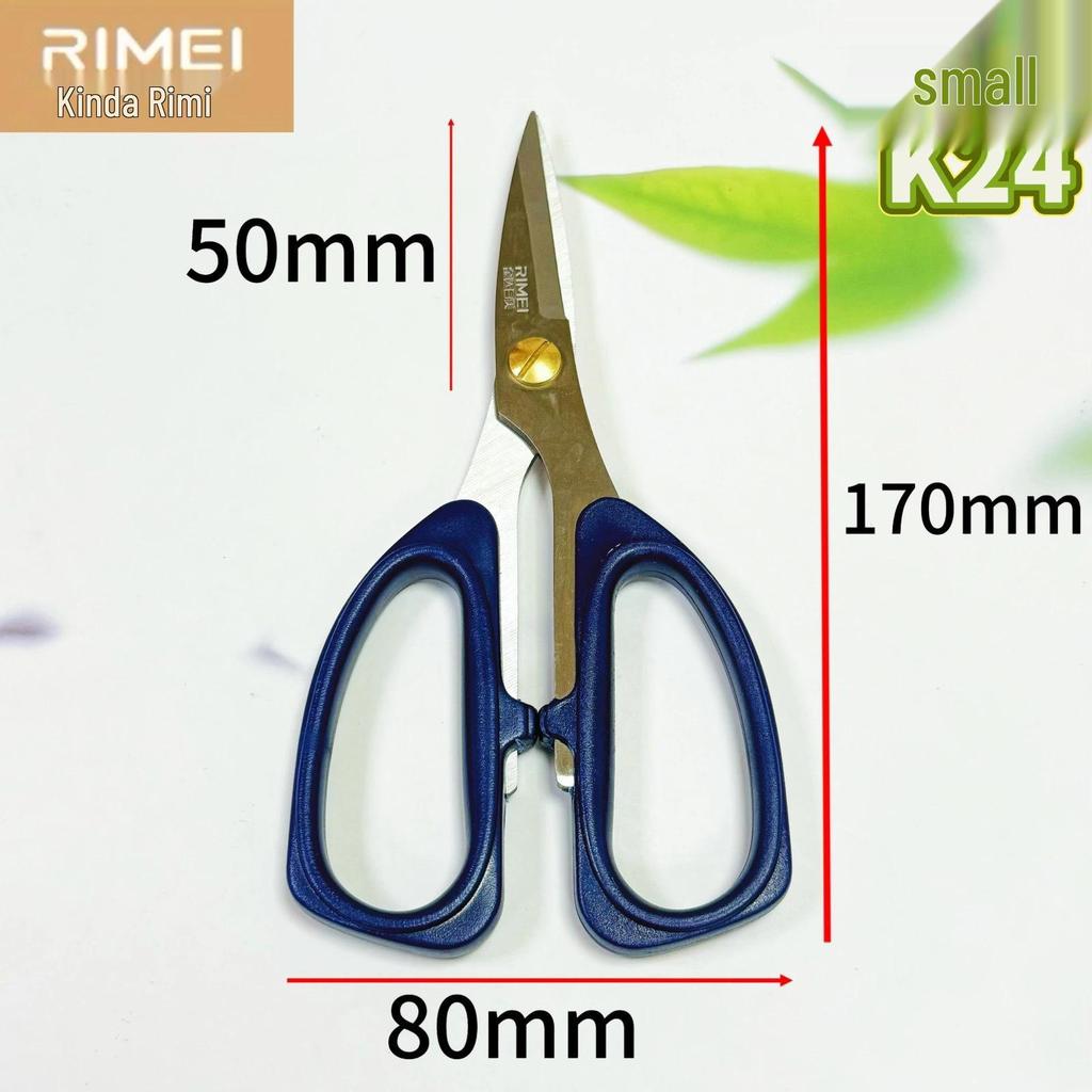 Jinda Rimei Large Stainless Steel Scissors: Office, Household, Handcraft, Tailoring, & Student Use