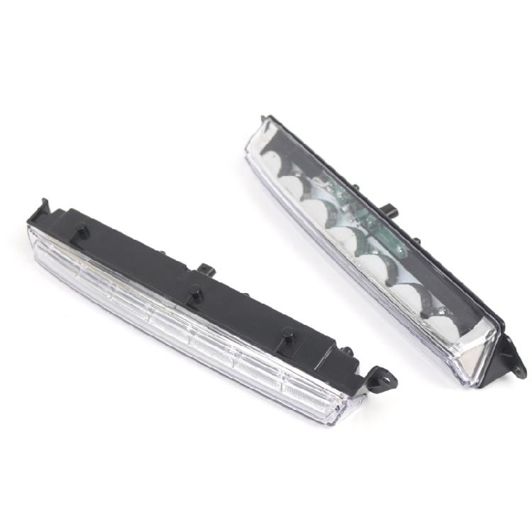 Front Turn Signal Lights Daytime Running Light for X166 X164 GL350 GL500 GL550 Replacement LED Clear Lens