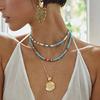 1PC Short Chain Colorful Present Gift Women Necklace Soft Clay Jewelry Pendant Women Accessories