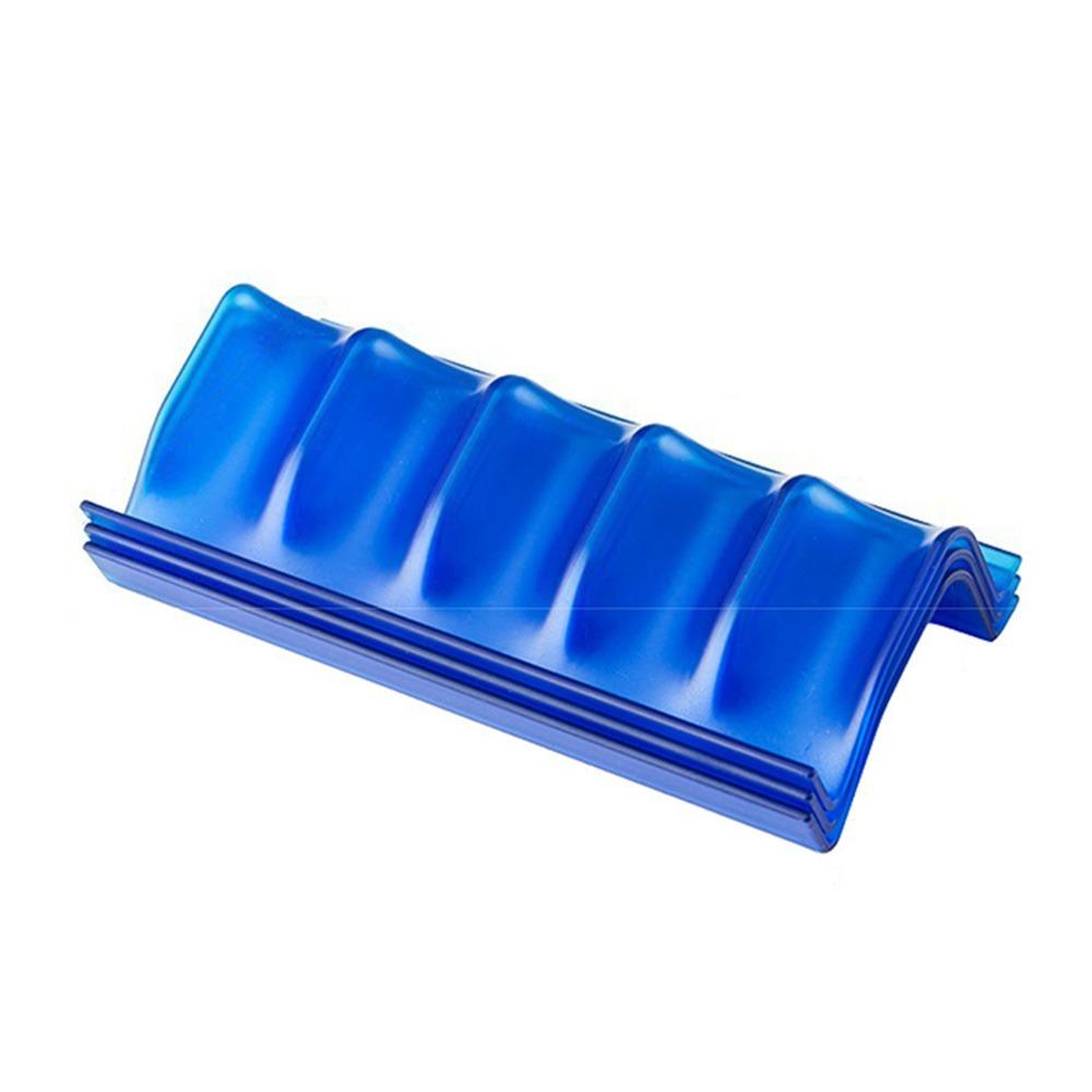 

3 шт. Расширяемая подставка для хранения эфирных масел, 5 слотов, полка для демонстрации парфюмерии, настольная синий