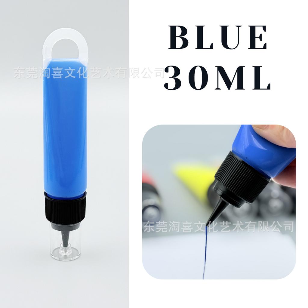 3D Texturové Háčkové Pero 30ml Kreativní DIY Ručně Malované Graffiti 3D Akrylové Fixy